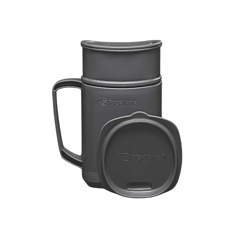Levný Ridge Monkey ThermoMug DLX Brüh Set Grau